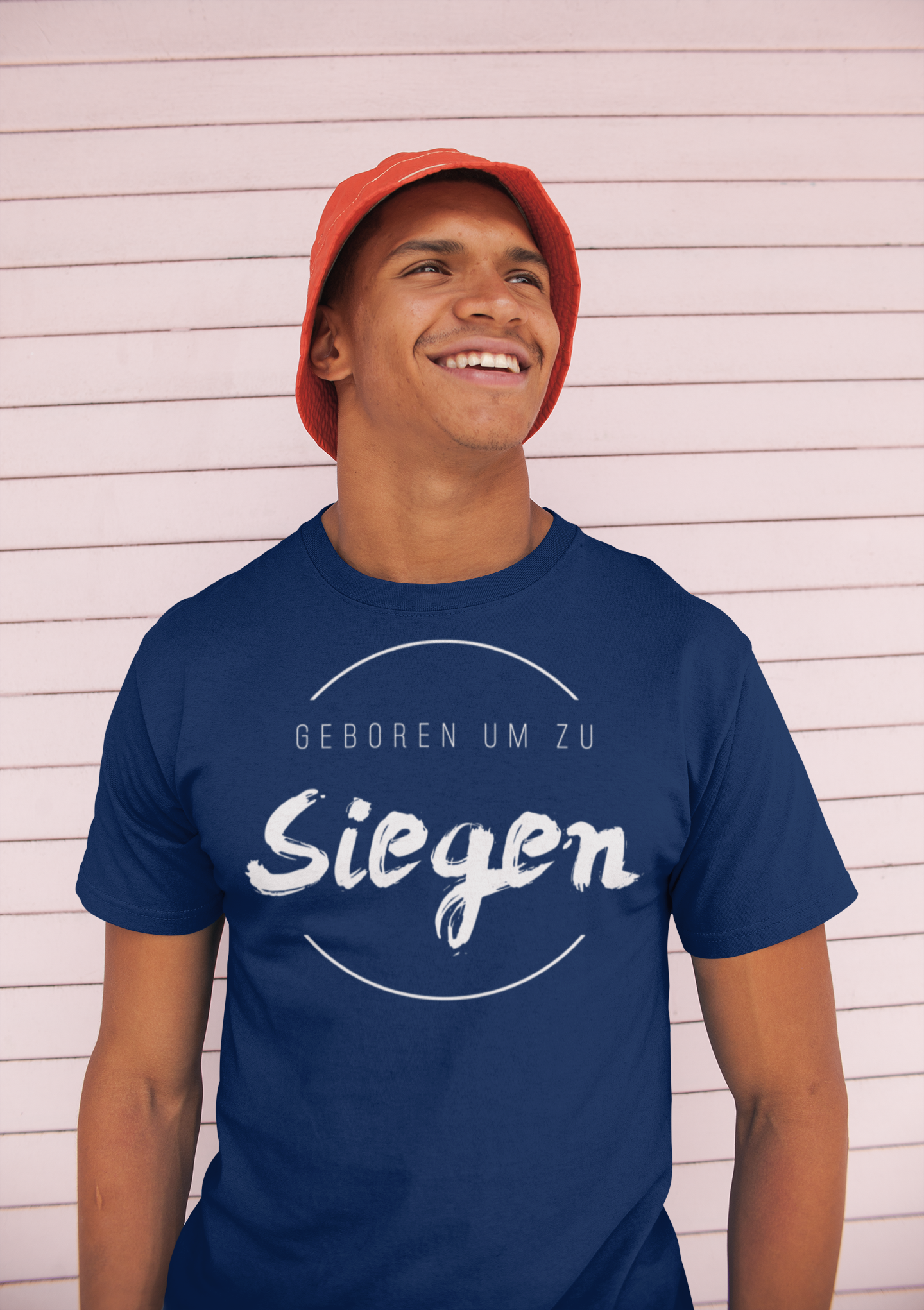 GEBOREN UM ZU SIEGEN  - Herren Premiumshirt