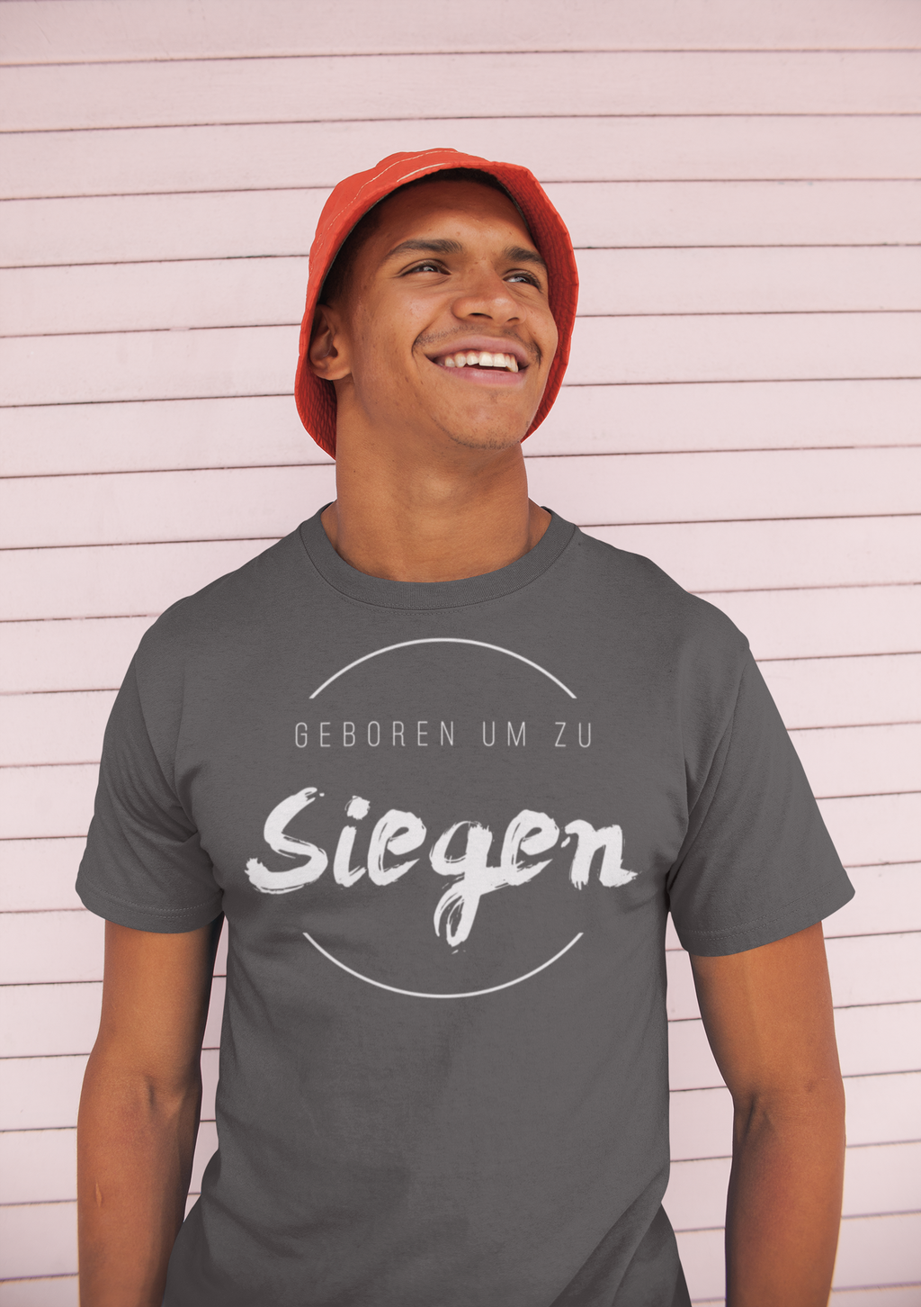 GEBOREN UM ZU SIEGEN  - Herren Premiumshirt