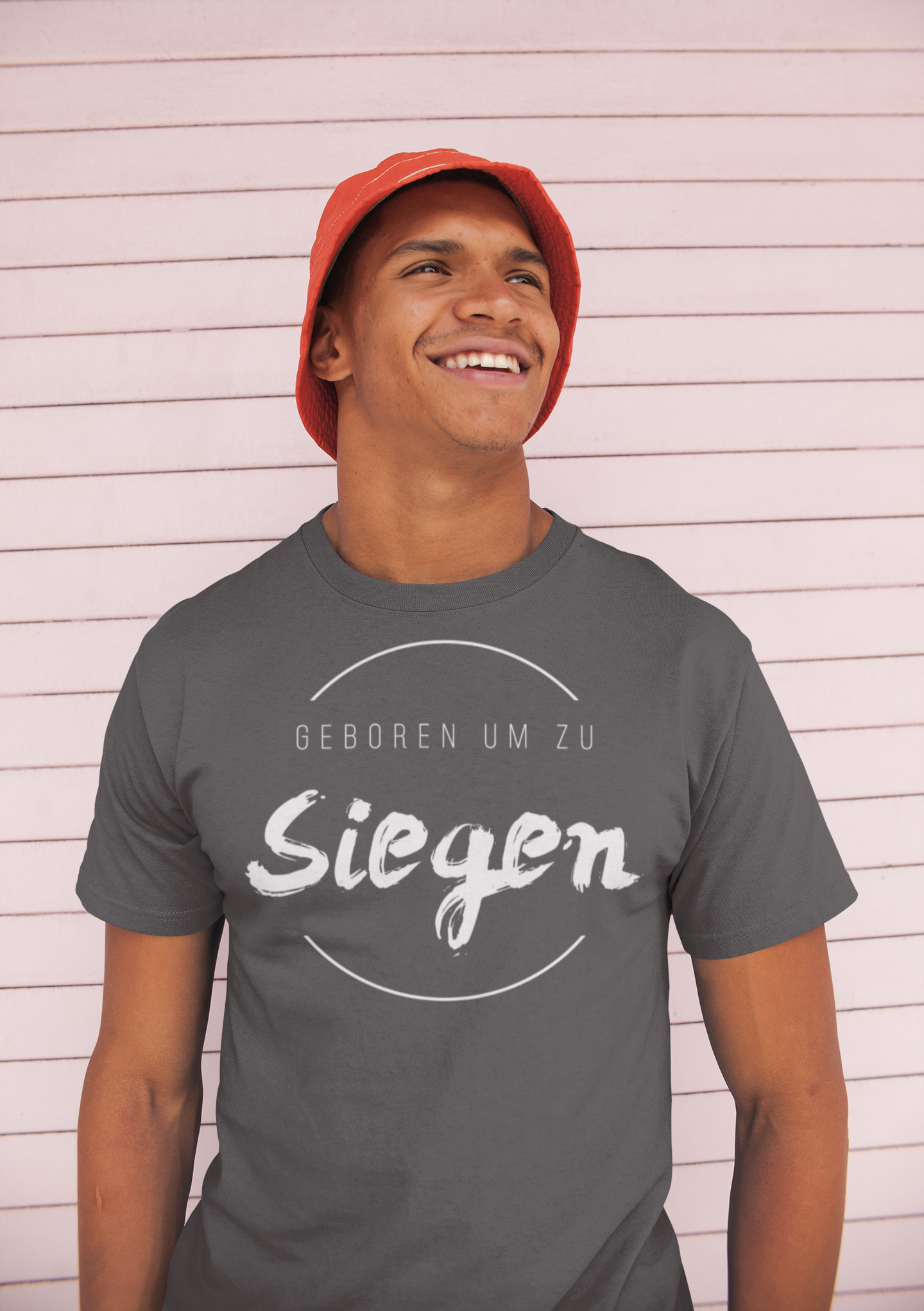 GEBOREN UM ZU SIEGEN  - Herren Premiumshirt