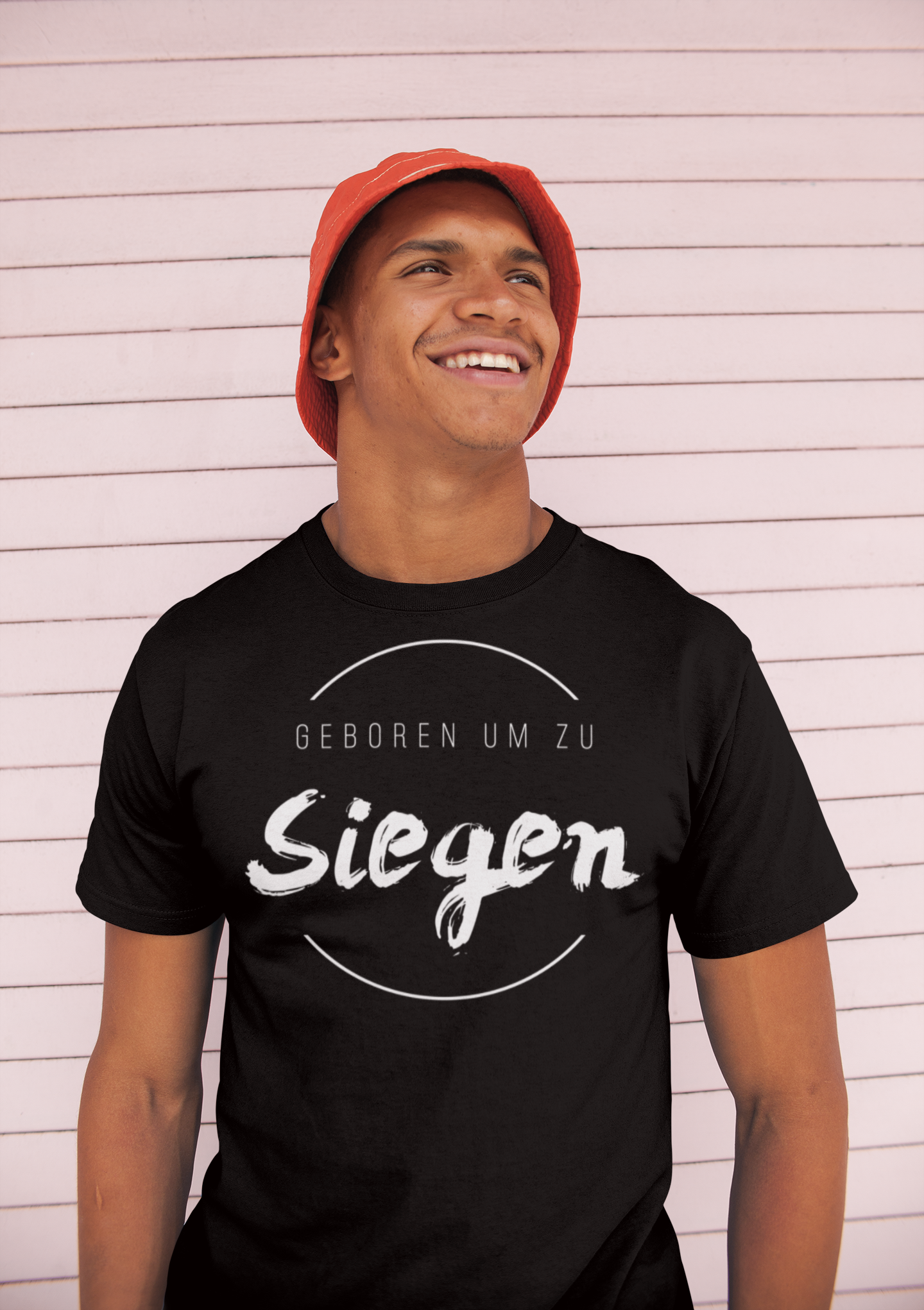 GEBOREN UM ZU SIEGEN  - Herren Premiumshirt