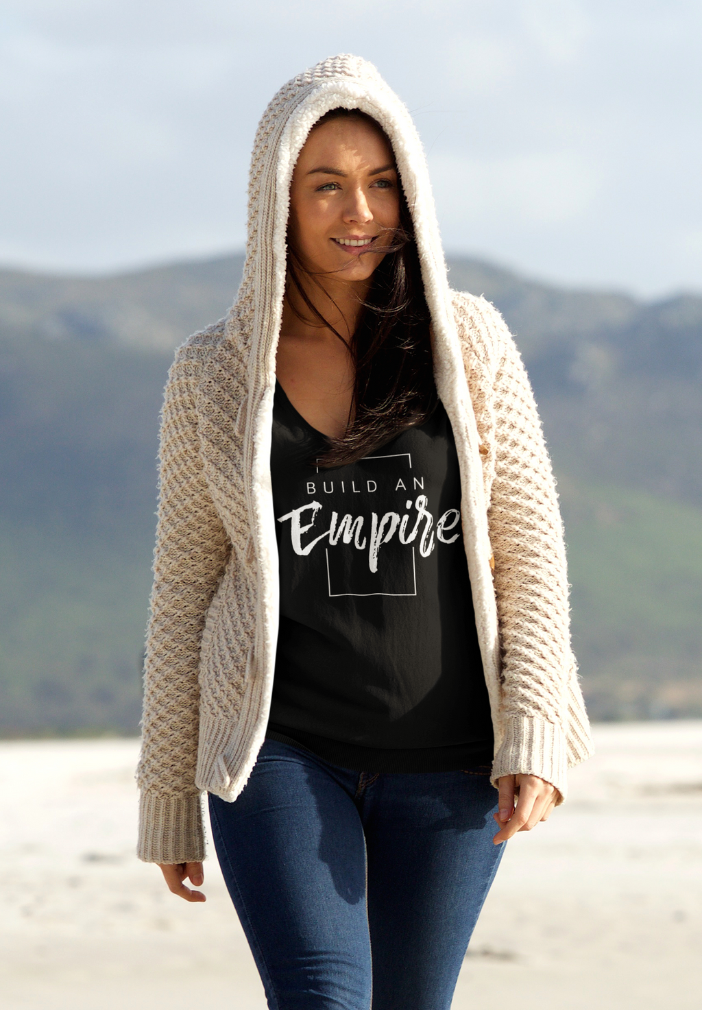 BUILD AN EMPIRE  - Damen Tanktop