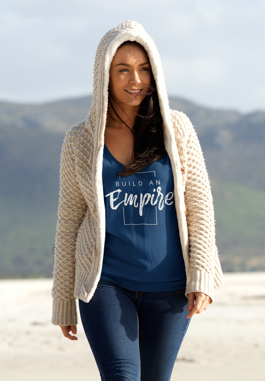 BUILD AN EMPIRE  - Damen Tanktop