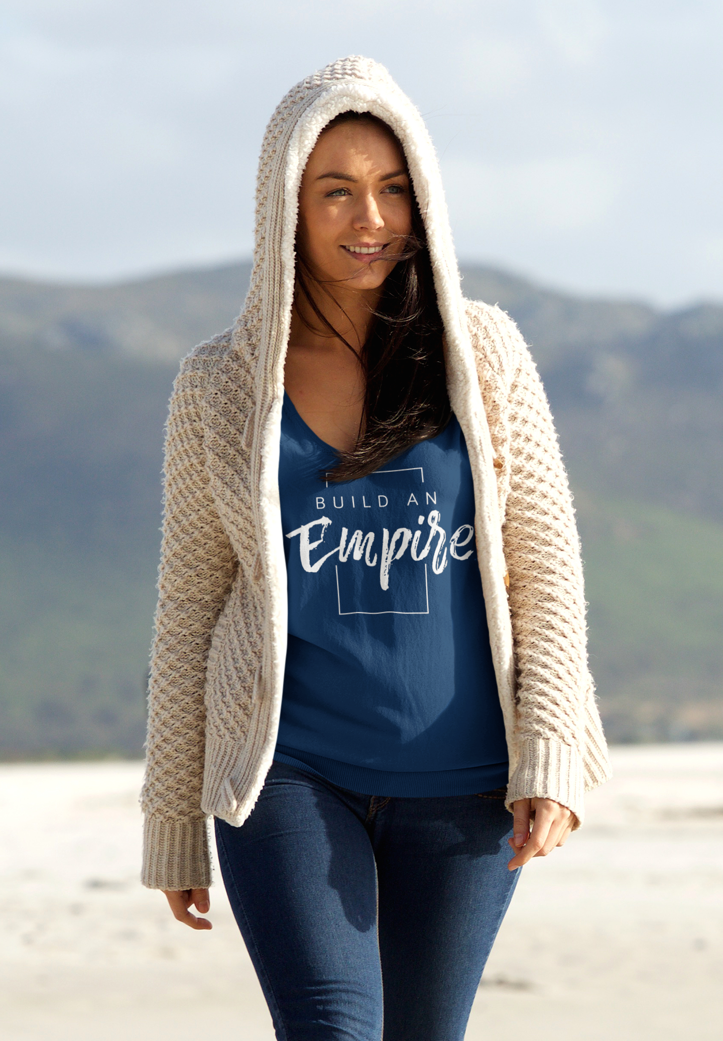 BUILD AN EMPIRE  - Damen Tanktop